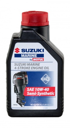 Моторное масло MOTUL SUZUKI Marine 4T 10W-40 Mineral, 1 л (106103)